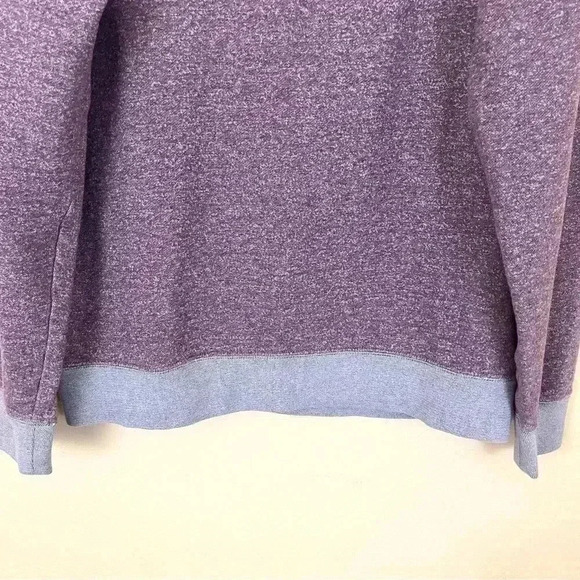 Bonobos Purple/Gray 100% Cotton High Collar Button Shetland Sweater Size XL - Picture 3 of 10